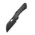 WE Roxi 3 Knife Black Titanium Handle (3.14" Black Stonewashed S35VN) WE19072-2