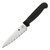 Utility Paring Knife Serrated (4" Stainless Steel) Black Sermollan Spyderco K05SBK