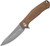 Kershaw Concierge (Brown Micarta) Pocket Knife [D2]