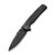 WE Subjugator Knife Black Titanium (3.48" Black Stonewashed 20CV) WE21014C-5