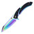 Wartech Rainbow Blade with Black Inlay Handle A/O Pocket Knife