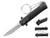 OTF Stiletto Keychain Pocket Knife CA Legal (BLACK)