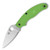 UK Pen (Green) Salt Slip Joint Knife FRN (2.9 Satin LC200N) Spyderco C94PGR