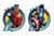 3D Motion Sticker (Avenger) IronMan & Captian America
