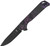 Begleiter 2 (Purple/Black Fat Carbon) Button Lock Pocket Knife [3.39" Black Stonewash 20CV]  Kizer Cutlery Ki4458.2BA3