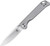 Begleiter Mini (Titanium) Pocket Knife [2.91" Satin M390] Kizer Cutlery Ki3458RA2