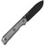 Begleiter (Black Micarta) Fixed Blade [3.77" Black D2] Kizer Cutlery 1045C1