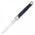 Wartech Stiletto (Blue Line Patterned / Black G-10) A/O Pocket Knife