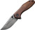 CIVIVI ODD 22 Flipper Knife Wood (3" Damascus) C21032-DS1