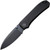 WE Knife Big Banter Knife Black G-10 (3.69" Black Stonewash 20CV) WE21045-1