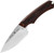 Buck 664 Alpha Hunter Fixed Blade Knife Walnut Dymalux (3.6" Satin S35VN) 0664WAS