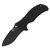 Zero Tolerance 0350 Spring Assisted Knife Liner Lock Black G-10 [3.25" Plain Black] Drop Point 0350