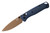 Benchmade Bugout Crater Blue AXIS Pocket Knife (3.24" Flat Dark Earth S30V) 535FE-05