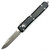 Microtech Ultratech Black OTF Knife (3.46" Apocalyptic) 121-10AP