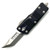 Microtech Mini Troodon Black OTF Knife (Tanto) Hellhound (1.9" Apocalyptic) 819-10APS