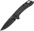 Kershaw Radar A/O Frame Lock Pocket Knife (2.9" Black Stonewash 8Cr13MoV)