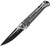 Kershaw Noventa Frame Lock Pocket Knife (3.3" Black/Satin D2)
