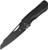 Kobold 2.0 Front Flipper [Black Aluminium] Pocket Knife (3.66" Black Stonewash 4V) Kizer Cutlery V3542.2A1