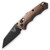 Benchmade Full Auto Immunity (Flat Dark Earth) Knife Wharncliffe (2.5" Black M4) 2900BK-1