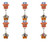 Tsunameez Water Keychain Figure "Halloween Hello Kitty" Mystery Pack [1 Random Bag]