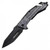 Wartech American Flag (Black & White) Rescue AO Pocket Knife