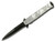 Stiletto White Pearl (Black Blade) A/O Pocket Knife 9"