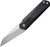 CIVIVI Ki-V Plus Pocket Knife Black G-10 (2.52" Silver Bead Blasted Nitro-V) C20005B-1