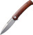 CIVIVI Cetos Flipper Knife Cuibourtia Wood (3.48" Silver Bead Blasted 14C28N) C21025B-4