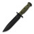 Medford USMC Fighter OD Green G10 (6.5" Black S35VN) Fixed Blade Knife