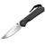 CRK - Large Sebenza 31 Plain Drop Point, Silver Double Lugs (3.61" Stonewashed MagnaCut) L31-1000-005