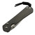 CRK - Large Sebenza 31 Plain Drop Point, Silver Double Lugs (3.61" Stonewashed MagnaCut) L31-1000-005
