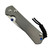 CRK - Large Sebenza 31 (Glass Blasted) Plain Drop Point (3.61" Stonewashed MagnaCut) L31-1644