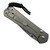 CRK - Large Sebenza 31 (Glass Blasted) Plain Drop Point (3.61" Stonewashed MagnaCut) L31-1644