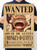 Print - One Piece Wanted Poster (MONKEY D LUFFY 5th GEAR) 3,000,000.000