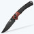 Benchmade Mini Crooked River Black Micarta/ Burnt Copper (3.4" Black Stonewash MagnaCut) 15085BK-04