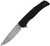 Kershaw Outfield Linerlock A/O Black GFN Pocket Knife (2.88" Stonewash 4Cr14)