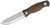 Azo Polaris [Black G10 Handles with Burlap Micarta Inlays] Fixed Blade Knife [4.23" Satin AEB-L Stainless] Kizer Cutlery 1100A3