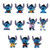 Mini Blind Bag - Stitch as Elvis [1 Random Bag]  Grand Jester Studios
