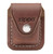 Brown Zippo Lighter Pouch - Clip