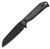 Begleiter Fixed Blade Knife Black Micarta (3.75" Black CPM-3V) Kizer Cutlery 1045MS1