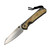 CRK - Large Sebenza 31 Insingo (Inlay Box Elder) Glass Blasted (3.61" Stonewashed MagnaCut) L31-1126