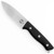 Ursus 45 Fixed Blade Black Burlap Micarta (4.5" Stonewash MagnaCut) White River | WRUR45-BBL-MAG