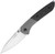 Spitfire (Titanium & Carbon Fiber) Framelock Pocket Knife (3.13" Satin Brushed S35VN) Kizer Cutlery Ki3690A1