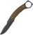 BILLY BONES (Brown G10) Fixed Blade [3.54" Gray PVD AEB-L] Kizer Cutlery 1115A2