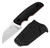 Snick (Black G10) Fixed Blade [2.68" Satin AEB-L] Kizer Cutlery 1085A1