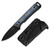 Whiskey Jack (Micarta & Vortex Micarta) Fixed Blade [2.06" Black Coating 10V] Kizer Cutlery 1108A1