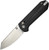 CIVIVI Yonder (Black G10) Crossbar Lock Pocket Knife [2.88" Stonewash 14C28N Sandvik] C23073-1