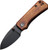 CIVIVI Baby Banter (Guibourtia Wood) Linerlock Pocket Knife [2.25" Black Stonewash Nitro V] C19068SB-2