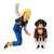 Figure Anime - (ANDROID 18 VS MR. SATAN) DRAGON BALL Z MATCH MAKERS