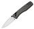 Aegis (Gray Aluminum) Clutch Lock Pocket Knife [2.8" Satin AEB-L] Kizer Cutlery V3774A4